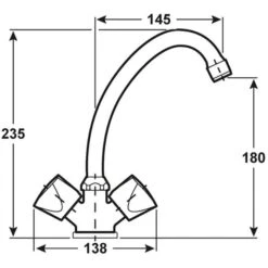 Cornat Waschtischarmatur Lisa, Chrom, Hochdruck, Schwenkbar 6 Cornat Waschtischarmatur Lisa, Chrom, Hochdruck, Schwenkbar -Haushaltsprodukte 9368dd2c19969d7b9b7c7a1d55c0632be519e267 waschtischarmatur cornat lisa chrom
