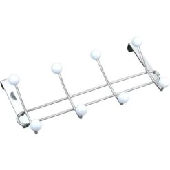 Wenko Kleiderhaken Lissa, 22679100, Für Die Tür, Weiß, Metall, 8 Haken -Haushaltsprodukte 9369def784733bd6deb7347b0c6f3bcd0d3bc58a kleiderhaken wenko lissa 22679100