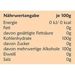 Wiezucker Zuckerersatz E, 100 Prozent Erythrit, Kalorienfrei, 1kg -Haushaltsprodukte 944cc54bbcce19af5befaebd46a77eb9fca45b34 zucker wiezucker e zuckerersatz 100 erythrit