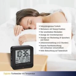 TFA Wecker 60.2536.01 Funk Digital, Thermometer, Lichtsensor, 4 Weckzeiten, Schwarz 7 TFA Wecker 60.2536.01 Funk Digital, Thermometer, Lichtsensor, 4 Weckzeiten, Schwarz -Haushaltsprodukte 9536efae23acaf753d8cbfc578b6fa09fcc9a446 wecker tfa 60.2536.01 funkuhr digital