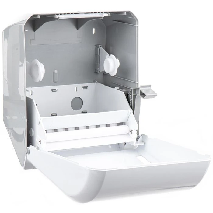 Böttcher-AG Handtuchspender Profi, Autocut, Kunststoff, Für Rollenhandtücher, Weiß 5 Böttcher-AG Handtuchspender Profi, Autocut, Kunststoff, Für Rollenhandtücher, Weiß – Bild 5