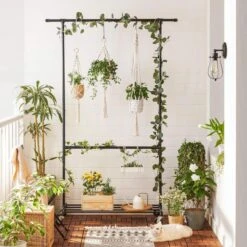 Songmics Garderobenständer HSR62BK, Bis 110 Kg, Mit Rollen, Metall, Schwarz -Haushaltsprodukte 96ad1638087a7898e253f2bb683b57624dee5793 garderobenstaender songmics hsr62bk bis 110 kg