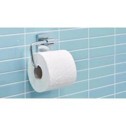 Tesa Toilettenpapierspender Klaam, 40258, Ohne Bohren, Metall, Für 1 Kleinrolle, Silber -Haushaltsprodukte 983e7461fee6c08ed6aa24ec6bce370b57a672fa toilettenpapierspender tesa klaam 40258