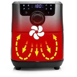 Princess Fritteuse Smart 182037 Heißluftfritteuse, 1500 W, App-Steuerung, Edelstahl, Ohne Öl, 4,5 L -Haushaltsprodukte 984332d1e5c394ce83d5a83594b0044aaaba1dff fritteuse princess smart 182037 heissluftfritteuse