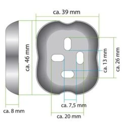 Bremermann Toilettenpapierspender PIAZZA 9463, Metall, Für 1 Kleinrolle, Silber -Haushaltsprodukte 98b7ab7c811990007c169faac9054c8b90771621 toilettenpapierspender bremermann piazza 9463