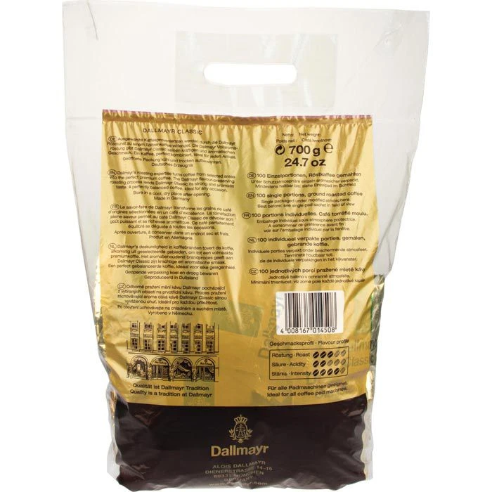 Dallmayr Kaffeepads Classic, Vorteilspack, 100 Pads 2 Dallmayr Kaffeepads Classic, Vorteilspack, 100 Pads – Bild 2