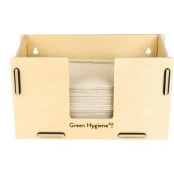 GreenHygiene Handtuchspender Küchenstube, Tischspender, Für Falk Und Frieda, Holz, Braun