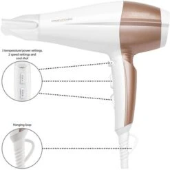 Proficare Haartrockner PC-HT 3010, Ionen-Haartrockner, 2200 Watt, Weiß-champagner -Haushaltsprodukte 9be3aed39400294b44c99fccc5c09b3e28a1cf45 haartrockner proficare pc ht 3010