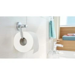 Tesa Toilettenpapierspender Smooz, 40314, Ohne Bohren, Metall, Für 1 Kleinrolle, Silber -Haushaltsprodukte a0010b6773cacd030aab4e265224381dc31b97da toilettenpapierspender tesa smooz 40314