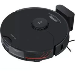 Roborock Saugroboter S7 MaxV, Schwarz, Ladestation, Wischfunktion, Laufzeit 180 Minuten