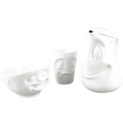 FIFTYEIGHT Müslischale Lachend, Porzellan, Weiß, 16,6cm -Haushaltsprodukte a35eb8f6465fe4591e5613c8f5be6091b0bbebb4 mueslischale fiftyeight lachend