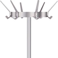 Kerkmann Garderobenständer Public, 6796, Mit 18 Haken, Metall, Alusilber -Haushaltsprodukte a4f50740a8ed95846d94f8f1ffaa7b1214effd48 garderobenstaender kerkmann public 6796