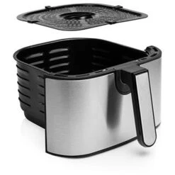 Princess Fritteuse Smart 182037 Heißluftfritteuse, 1500 W, App-Steuerung, Edelstahl, Ohne Öl, 4,5 L -Haushaltsprodukte a53518ed6bdde175d2927e5f5d4a2440739fd3ab fritteuse princess smart 182037 heissluftfritteuse