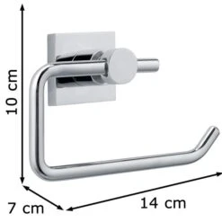 Tesa Toilettenpapierspender Hukk, 40246, Ohne Bohren, Metall, Für 1 Kleinrolle, Silber -Haushaltsprodukte a6e7d6c30a32393d58a09479105ea4719f84a58b toilettenpapierspender tesa hukk 40246