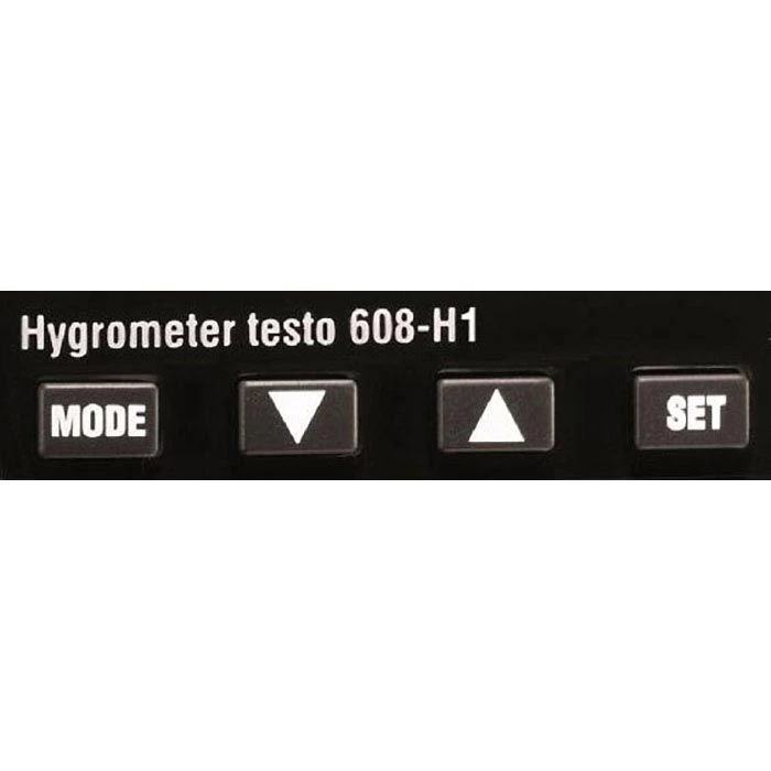 Testo Thermometer 608-H1 Innen, Digital, Mit Hygrometer 2 Testo Thermometer 608-H1 Innen, Digital, Mit Hygrometer – Bild 2
