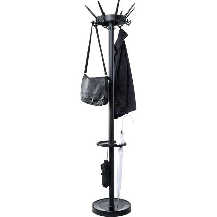 Maul Garderobenständer MAULcaligo, 9408090, Mit 32 Haken, Metall, Schwarz 3 Maul Garderobenständer MAULcaligo, 9408090, Mit 32 Haken, Metall, Schwarz – Bild 3