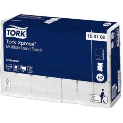 Tork Papierhandtücher Xpress Multifold, 150100, H2, 1-lagig, Interfold-Falz, 19,6 X 25,5cm, 4830 Stück -Haushaltsprodukte af866c62ba46acb9987460f8db59e933e01fbdf1 papierhandtuecher tork xpress multifold 150100 h2