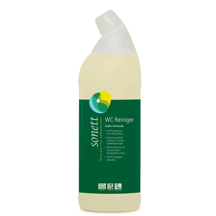 Sonett WC-Reiniger Zeder-Citronella, DE3001, 750ml 1 Sonett WC-Reiniger Zeder-Citronella, DE3001, 750ml