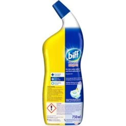 Biff WC-Reiniger WC-Total Spritzige Zitrone, Gel, Mit Selbstaktiver Formel, 750ml -Haushaltsprodukte b1fd31b51d49aa0fc903686f9d324512dbbc2c4b wc reiniger biff wc total spritzige zitrone