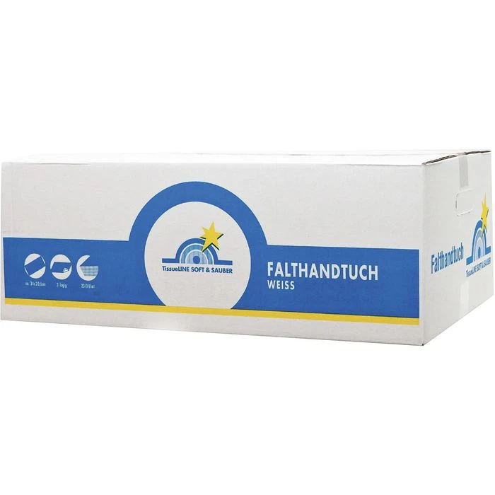 Böttcher-AG Papierhandtücher 2-lagig, Weiß, Interfold-Falz, 20,6 X 34,0 Cm, 3000 Stück 2 Böttcher-AG Papierhandtücher 2-lagig, Weiß, Interfold-Falz, 20,6 X 34,0 Cm, 3000 Stück – Bild 2