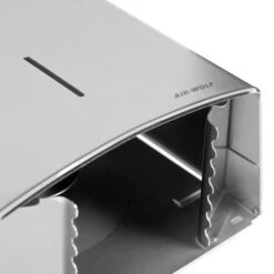 Air-Wolf Toilettenpapierspender Duplex, 60-120, Edelstahl, Für Klein- Und Jumborollen, Silber -Haushaltsprodukte b349b8f87bb67ad1dba11a7b447d58009309ba9b toilettenpapierspender air wolf duplex 60 120