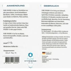 Salis-Clean Pure Hygiene 4.0 Hände- Und Flächendesinfektion, 5 Liter, Desinfektionsmittel -Haushaltsprodukte b3f5e19a92f8798f7d8308271fe6e425d15933c7 desinfektionsmittel salis clean pure hygiene 4.0