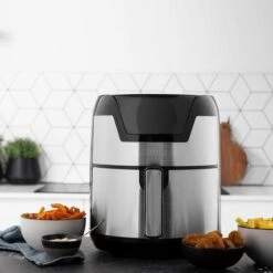 Princess Fritteuse XXL 182026 Heißluftfritteuse, 1500 Watt, Edelstahl, Ohne Öl, Für 4,5 Liter -Haushaltsprodukte b5056d51a001d878d0cb847bc62c54742d354046 fritteuse princess xxl 182026 heissluftfritteuse