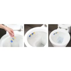 WC-Frisch WC-Duftspüler Blau Kraft Aktiv Chlor, Färbt Das Wasser Blau, Im Korb, 3 Stück -Haushaltsprodukte b6639615a74a4d86be77158485432b7ac5d1f671 wc duftspueler wc frisch blau kraft aktiv chlor