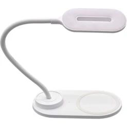 Denver Schreibtischlampe LQI-55 LED, Standfuß, QI-Ladegerät -Haushaltsprodukte bfcf96d7204fc7d8a1739e593795d608b8545911 schreibtischlampe denver lqi 55 led