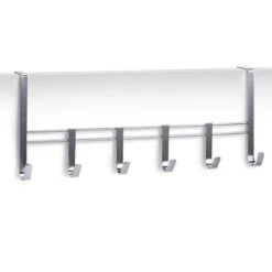 Zeller Kleiderhaken 13897, Für Die Tür, Silber, Metall Verchromt, 6 Haken 4 Zeller Kleiderhaken 13897, Für Die Tür, Silber, Metall Verchromt, 6 Haken -Haushaltsprodukte c1a039109f64e80595a7f7a40ea885111cc36d2c kleiderhaken zeller 13897