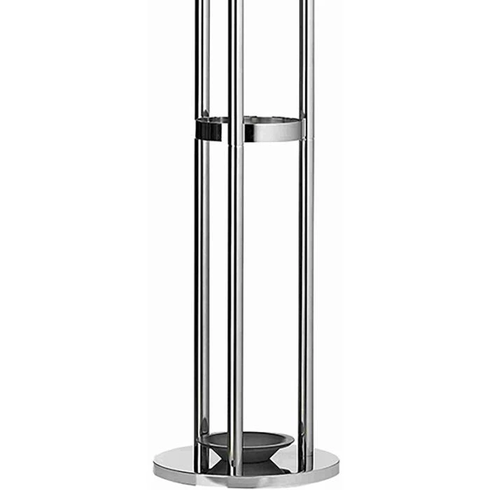 Alco Garderobenständer 2872-11, Mit 12 Haken, Metall, Silber / Schwarz 5 Alco Garderobenständer 2872-11, Mit 12 Haken, Metall, Silber / Schwarz – Bild 5