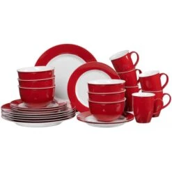 Ritzenhoff&Breker Müslischale Doppio, Porzellan, Rot, 14cm, Set, 6 Stück 8 Ritzenhoff&Breker Müslischale Doppio, Porzellan, Rot, 14cm, Set, 6 Stück -Haushaltsprodukte c3b087f48431250817023d75196c53521c47ffc4 mueslischale ritzenhoffundbreker doppio