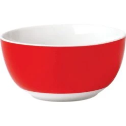 Van-Well Müslischale Vario, Porzellan, Rot, 14cm, Set, 6 Stück -Haushaltsprodukte c3cb51d8a0d545a2b9fcf2e5775629fe13c8ccaa mueslischale van well vario
