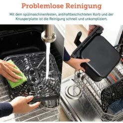 Cosori Fritteuse Dual Blaze XXL, CAF-P583S-KEUR, 1700 W, Heißluftfritteuse, Mit App, Für 6,4 Liter -Haushaltsprodukte c590f331cf25b08c54310ce2a738f6d7b2c4a39a fritteuse cosori dual blaze xxl caf p583s keur