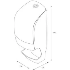 Katrin Toilettenpapierspender 92049, Schwarz, Mit Hülsenfänger, Kunststoff, Für 2 Kleinrollen -Haushaltsprodukte c59d7e0e18bec90925665832afe27d846eb0ea77 toilettenpapierspender katrin 92049 schwarz