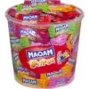 Maoam Kaubonbons Stripes, Mit Frucht- Und Colageschmack, 1050g