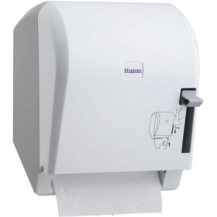 Böttcher-AG Handtuchspender Profi, Autocut, Kunststoff, Für Rollenhandtücher, Weiß 2 Böttcher-AG Handtuchspender Profi, Autocut, Kunststoff, Für Rollenhandtücher, Weiß – Bild 2