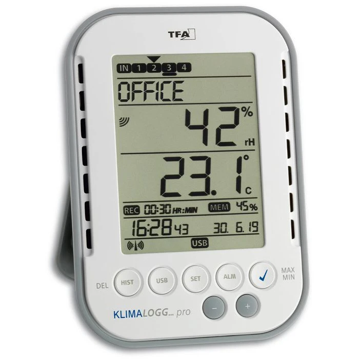 TFA Thermo-Hygrometer 30.3039.IT Klimalogg Pro Digital, Mit Datenlogger 1 TFA Thermo-Hygrometer 30.3039.IT Klimalogg Pro Digital, Mit Datenlogger