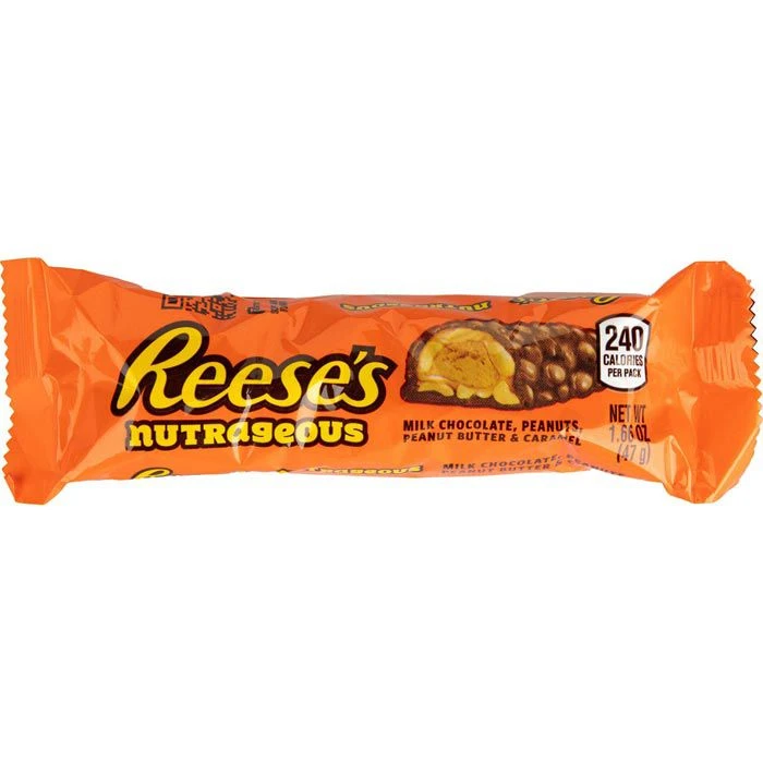 Reeses Schokoriegel NutRageous, 846g, Je 47g, 18 Riegel 2 Reeses Schokoriegel NutRageous, 846g, Je 47g, 18 Riegel – Bild 2