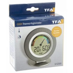 TFA Thermo-Hygrometer 30.5019 Cosy Digital, Grau 9 TFA Thermo-Hygrometer 30.5019 Cosy Digital, Grau -Haushaltsprodukte c85d1606085fe14dbe7bfa70802dff04a5539dd8 thermo hygrometer tfa 30.5019 cosy innen