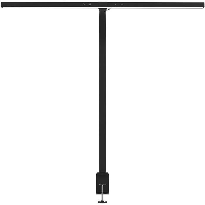 Unilux Schreibtischlampe Strata Schwarz, Tischklemme, Dimmbar, Lichtsensor 2 Unilux Schreibtischlampe Strata Schwarz, Tischklemme, Dimmbar, Lichtsensor – Bild 2