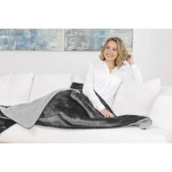 Medisana Heizdecke HB 677 3 In 1, 160 X 130cm, Abschaltautomatik -Haushaltsprodukte c92da310fdc9ef7d52ed0f37c0335873ab5c2cff heizdecke medisana hb 677 3in1