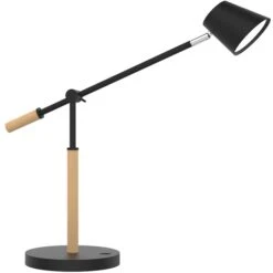 Unilux Schreibtischlampe Vicky LED, Dimmbar, USB, Holz, Mit Standfuß -Haushaltsprodukte c93492bc6f385e0fd554e57e3ec4b21e2b4a2ea1 schreibtischlampe unilux vicky led