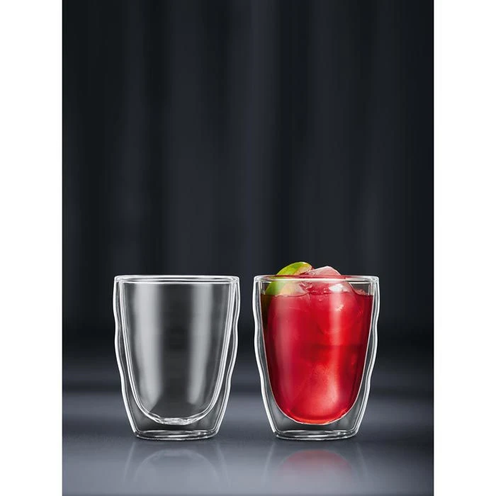 Bodum Kaffeegläser Pilatus 10485-10, Doppelwandig, 350ml, 2 Stück 5 Bodum Kaffeegläser Pilatus 10485-10, Doppelwandig, 350ml, 2 Stück – Bild 5