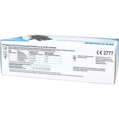 HYGISUN Einmalhandschuhe Intco Nitril, Puderfrei, Schwarz, 100 Stück, Größe M -Haushaltsprodukte cc427f6cc80f892b7d262ed58928ba25354ba980 einmalhandschuhe hygisun intco nitril puderfrei