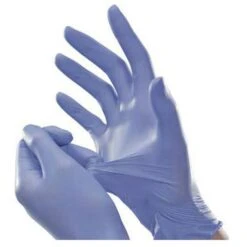 B.Braun Einmalhandschuhe Vasco Nitril Light, Puderfrei, 9207724, Lila, 100 Stück, Größe M -Haushaltsprodukte cca08d974c2805449c9b5f149e041c5637994b04 einmalhandschuhe b.braun vasco nitril light