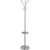 Kerkmann Garderobenständer Nina, 6095, Mit 6 Haken, Metall, Silber