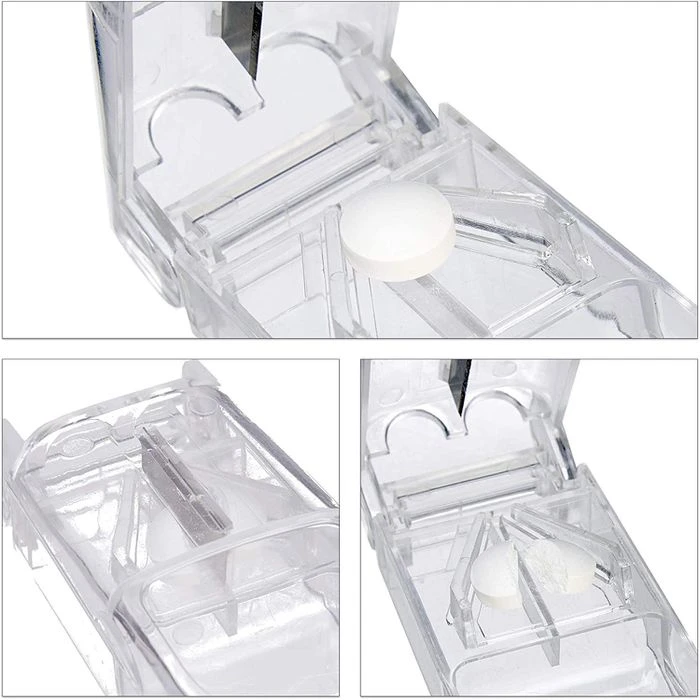 Relaxdays Tablettenbox 7 Tage, Täglich, Inkl. Tablettenschneider 6 Relaxdays Tablettenbox 7 Tage, Täglich, Inkl. Tablettenschneider – Bild 6