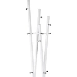 Haku-Möbel Garderobenständer 20307, Mit 12 Haken, Metall, Weiß -Haushaltsprodukte d0db30d2346337bcdafef4ef1d049dc7e5b883dd garderobenstaender haku moebel 20307