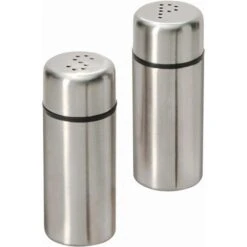 Mato Salz-und-Pfefferstreuer Spicy, Set, Aus Edelstahl / Kunststoff, Silber